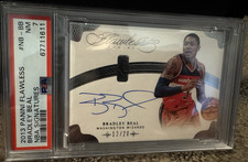 Panini 2013-14 Flawless Bradley Beal NBA Signatures Auto #NB-BB PSA 7 /20