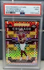 2024 Panini Rookies & Stars Crusade Red Plaid Jayden Daniels RC PSA 9