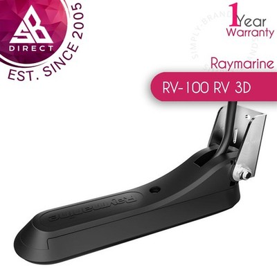 Raymarine RV-100 Realvision 3D Heckmontage Wandler 8m Kabel   Für Axiom Stück