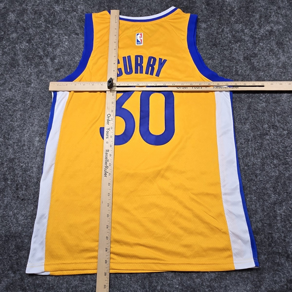 Nike NBA Warriors Stephen Curry #30 'The Bay' Swingman Jersey Size