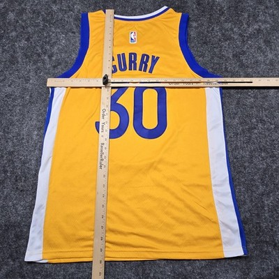 Nike NBA Warriors Stephen Curry #30 'The Bay' Swingman Jersey Size