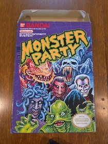 Monster Party Nes Nintendo Cib Works