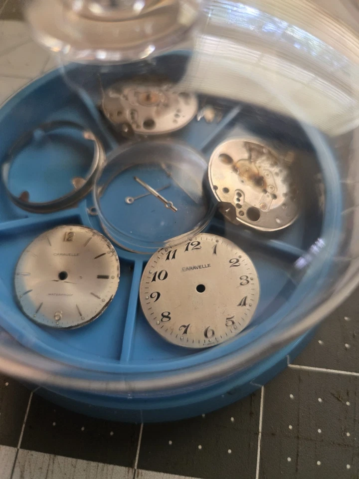 Vintage 1977 Bulova Caravelle 'R300' COKE DP17 Movements for PARTS - Image 2 of 4