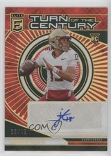 2024 Panini Donruss Elite Turn of the Century Red /49 Jordan Travis Auto 1s5t