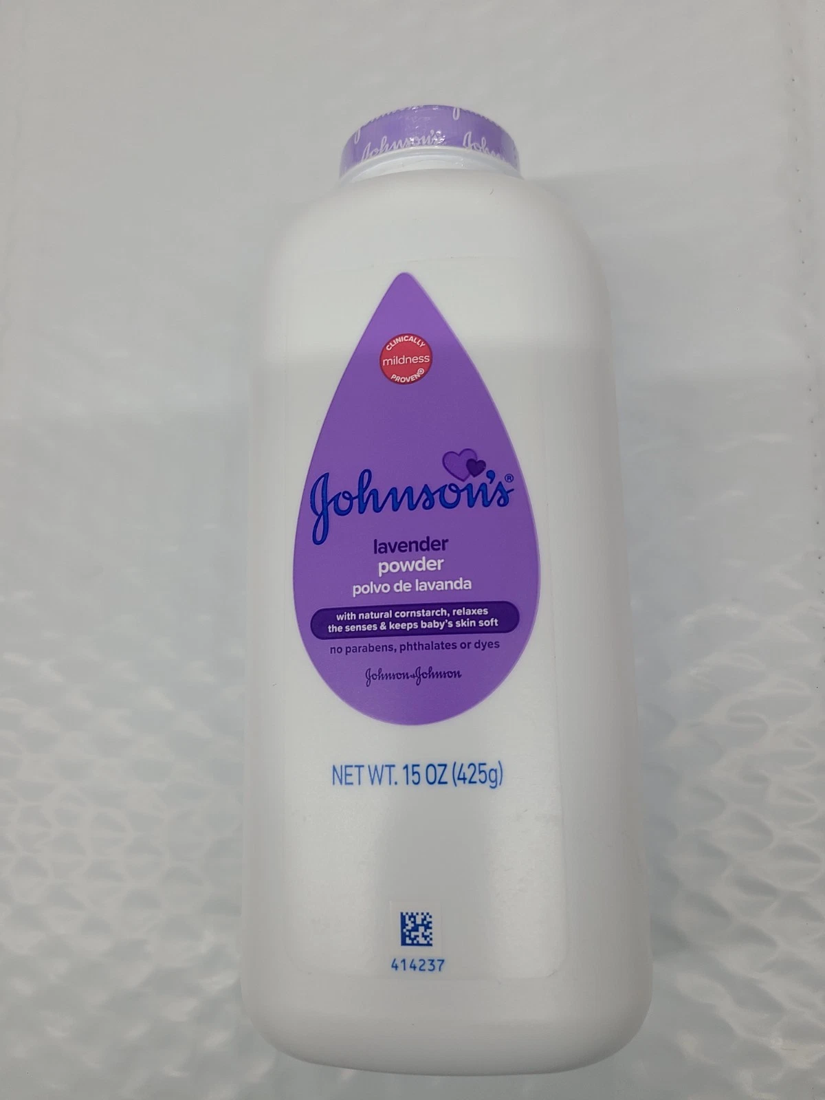 Johnson’s Lavender Powder Baby Powder Relaxing w/ Cornstarch, 15oz NEW