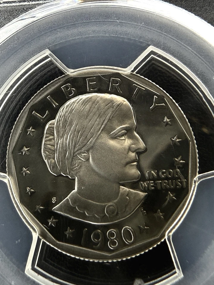 1980-S SBA $1 Coin – PR70DCAM by PCGS – Top Pop Perfection - Image 2 of 4