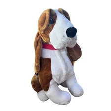 Giant 2ft Vintage DollCraft Novelty Basset Hound Collectible Dog Stuffed Animal