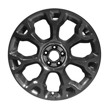 Refurbished 17x7 Painted Black Wheel fits 2013-2018 Fiat 500 560-61671