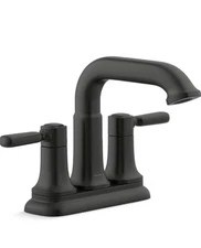 Kohler Ealing Bathroom Lavatory Faucet in Black Item # R33043-4D-BL