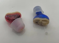 Huehearing Hearing Aid Right Left Pair Original Case Storage Box With Tools