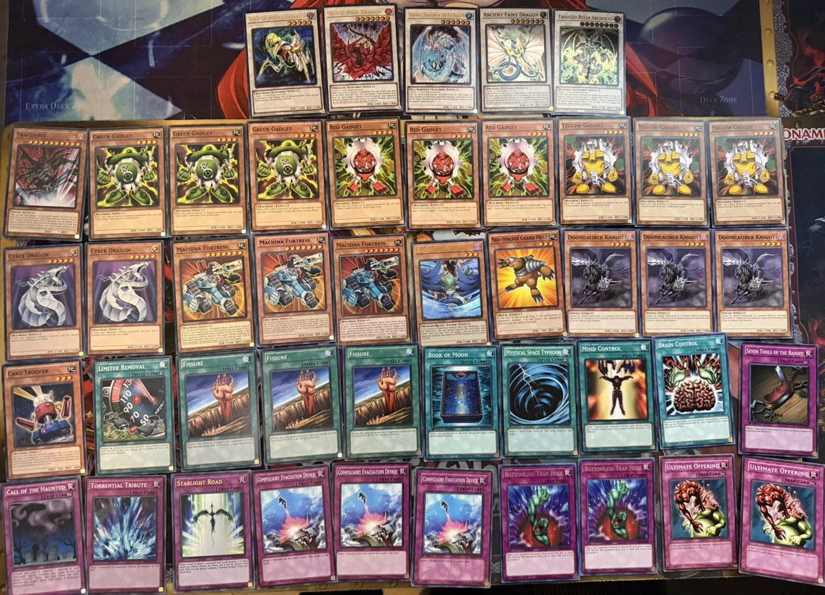 Yugioh Gadget Edison Deck W/ Extra Deck + Bonus