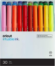 Cricut Infusible Ink Pens 30ct 0.4mm Multicolor Set for Maker Explore