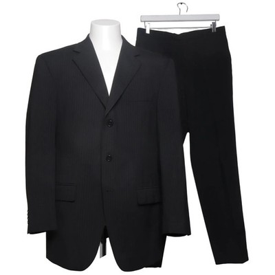 Alexen, Anzug, Größe: 50, Elasthan/Polyester/Wolle, Grau, Nadelstreifen #jpj