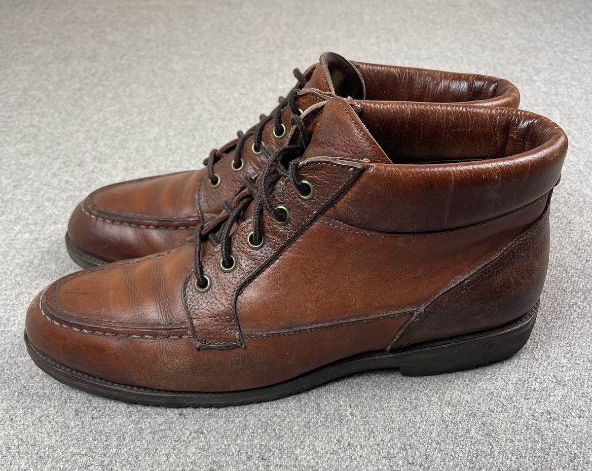 Allen Edmonds Cascade Chukka Brown Leather Boots Size 10 | eBay display picture 3
