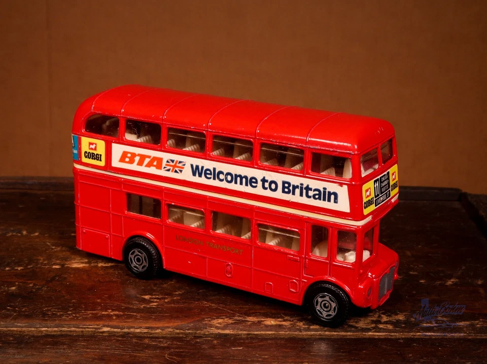 Corgi 469 AEC Routemaster London Transport Doppeldecker Bus vintage diecast - Bild 4 von 4