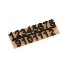 Clock parts -  Numerals 1 to 12