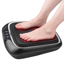 Foot Massager with Heat,Shiatsu Foot Massager for Circulation,Foot & Back Massag