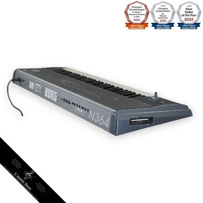 KORG N364 Music Workstation 61-Key Keyboard Synthesizer w/ Gig Bag