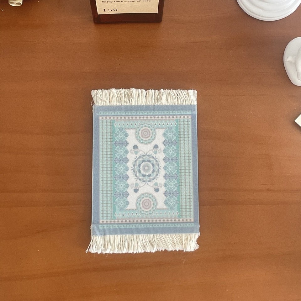 Persian Woven Coasters Carpet Pattern Coaster Dining Table ...