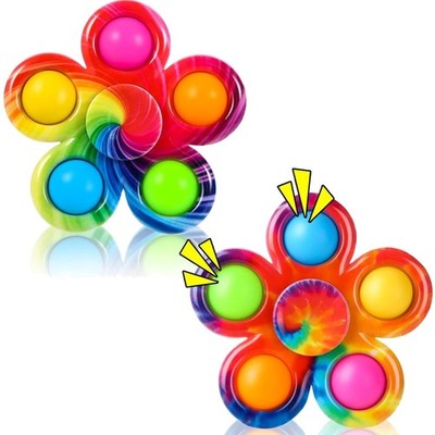 Multifunktions-Fidget Toy: Fidget Spinner & Pop Bubble Sensory Party Bag Fillers