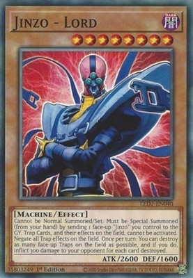 Jinzo - Lord - LED7-EN040 - Common - 1st Edition - Lightly Played