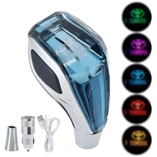 Car Universal Crystal Gear Shift Knob For Toyota with LED Light  - US Stock