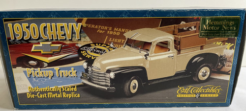 1950 Chevy Pickup Truck Ertl 1/25 Prestige series Green & Black Hemmings Motor