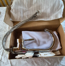 Swan Neck Kitchen Sink Taps Swivel Single Lever Mixer Tap - unused
