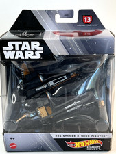 Star Wars Hot Wheels Starships Select 1:50 Resistance X-Wing Fighter New NRFP