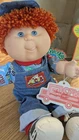 Vintage Cabbage Patch Kids Boy Doll Ruff n Tuff  CPK Rough Tough Red Head 90s