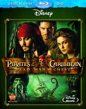 Pirates of the Caribbean: Dead Man's Chest New Blu-ray With DVD