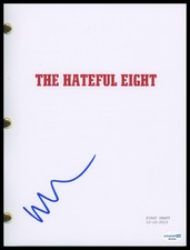 Walton Goggins "The Hateful Eight" AUTOGRAPH Signed Full Script Screenplay ACOA