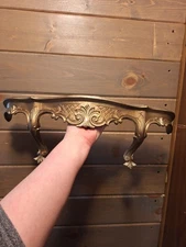 vintage wall sconce gold shelf