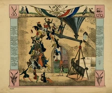 Antique Print-Satire view of youthfull hubris-Wage-Schneider-Anonymous-ca. 1840