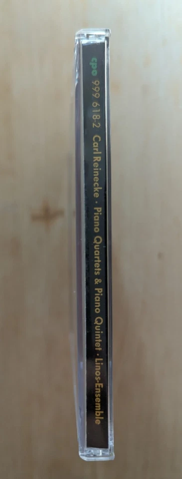 CPO Carl Reinecke Piano Quartets & Quintet (Linos Ensemble) CD German IMPORT NEW - Image 2 of 4