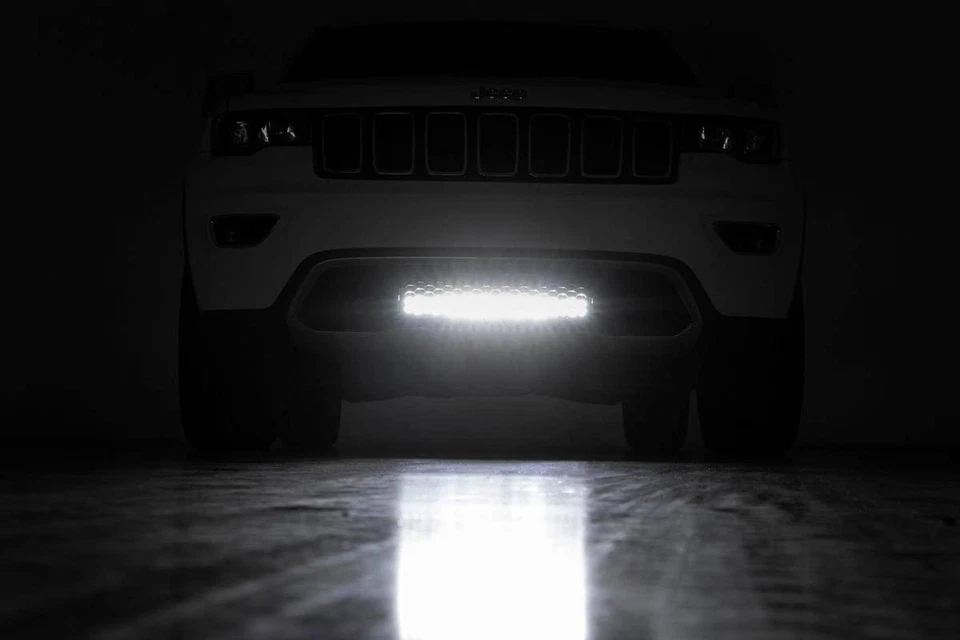 Rough Country 20" LED negro con DRL ámbar para 11-20 Grand Cherokee - 70773DRLA Foto 4 de 4