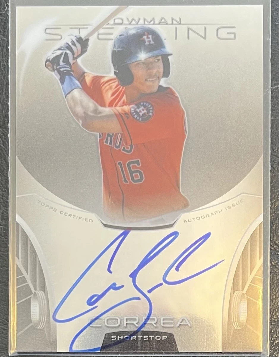 Bowman Carlos Correa Baseball 2013 Season Sports Trading Cards