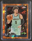 LAMELO BALL 2025-26 TOPPS CHROME SAPPHIRE #39 ORANGE REFRACTOR 5/25 HORNETS