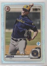 2020 Bowman 1st Edition Sky Blue Foil Zack Brown #BFE-34 5fu