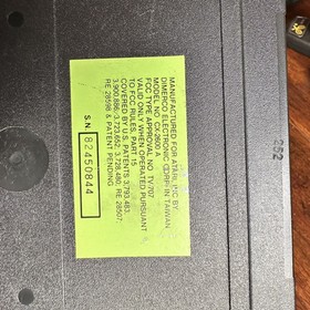 Atari 2600 Console 25 Games Paddles Connectors Controllers Atlantis Pitfall Ski