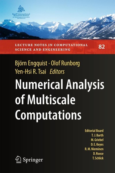 Numerical Analysis Of Multiscale Computations Yen-Hsi R. Tsai-image