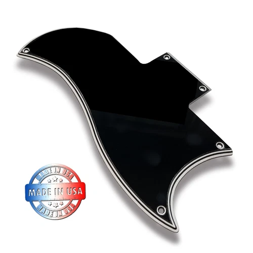 Wide Bevel 5 Ply Black/White Pickguard for Gibson SG Standard CME Exclusive