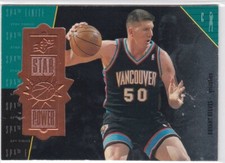 1998-99 SPx Finite Grizzlies Basketball Card #108 Bryant Reeves SP/5400