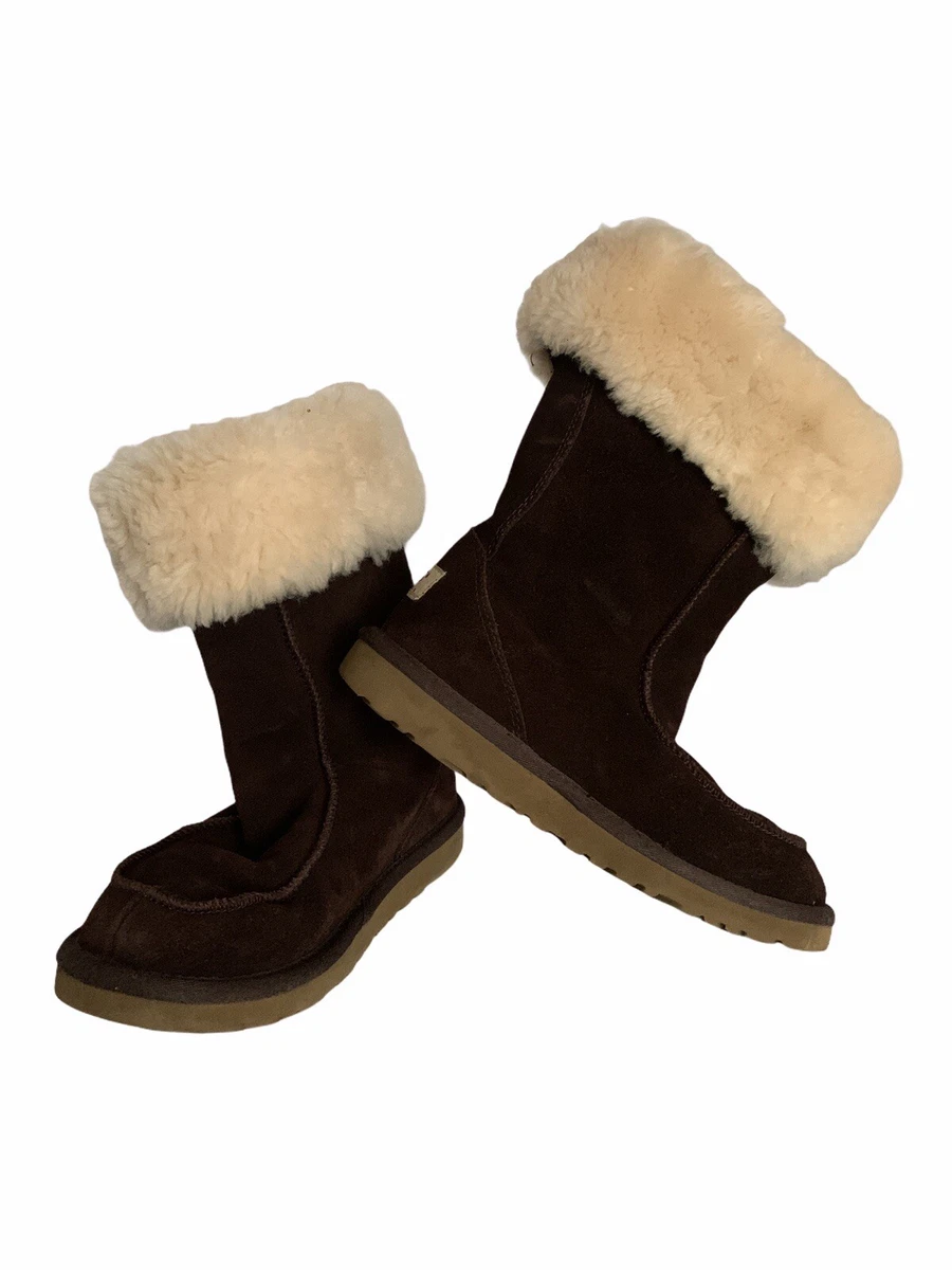 Sheepskin lined boots best sale womens