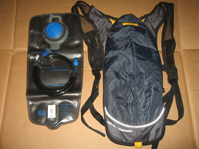 Outdoor Products H2O Performance Hydration Pack, Dark Blue, 2 Liter, Factory 2nd