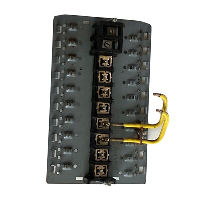 E035056 FPE Federal Pacific Stab-Lok Split Bus PANEL BOARD Guts INTERIOR
