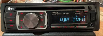LG LCS310R Autoradio CD MOSFET 53WX4 MP3 WMA + AUX + USB + Adapter