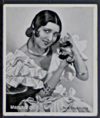 Trade Card - Eckstein Nr 146   Group 3  Manuela del Rio  TC56