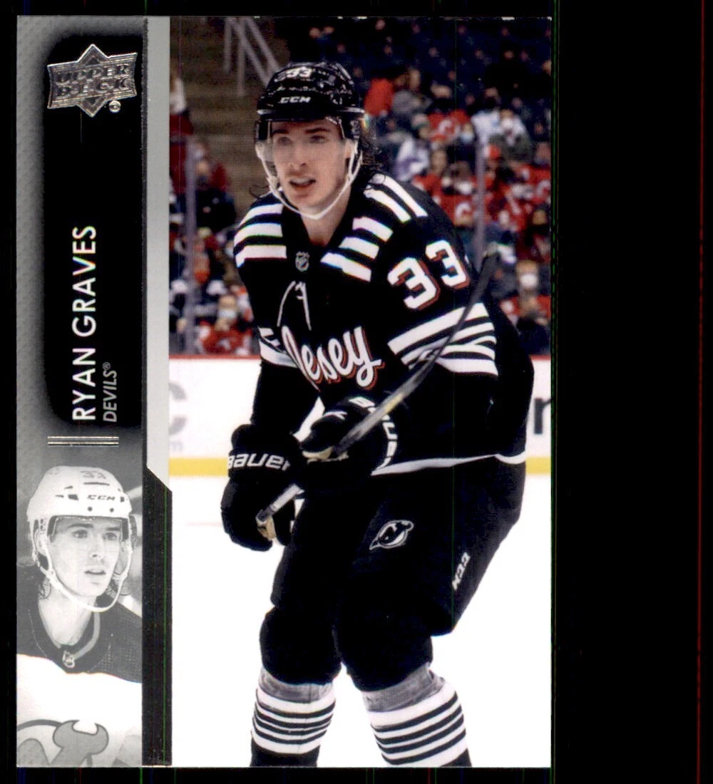 2021-22 UD Extended Series Base #592 Ryan Graves - New Jersey Devils