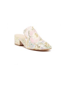 floral mule shoes